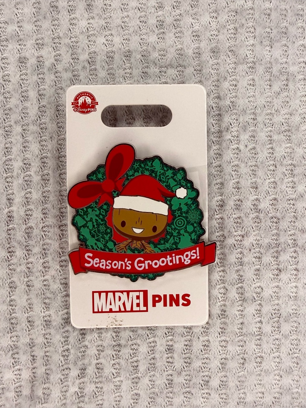 Marvel Holiday Groot Disney Pin